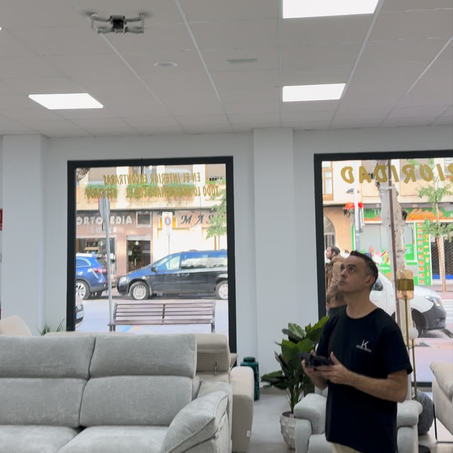 Grabación con dron de Maker Studio